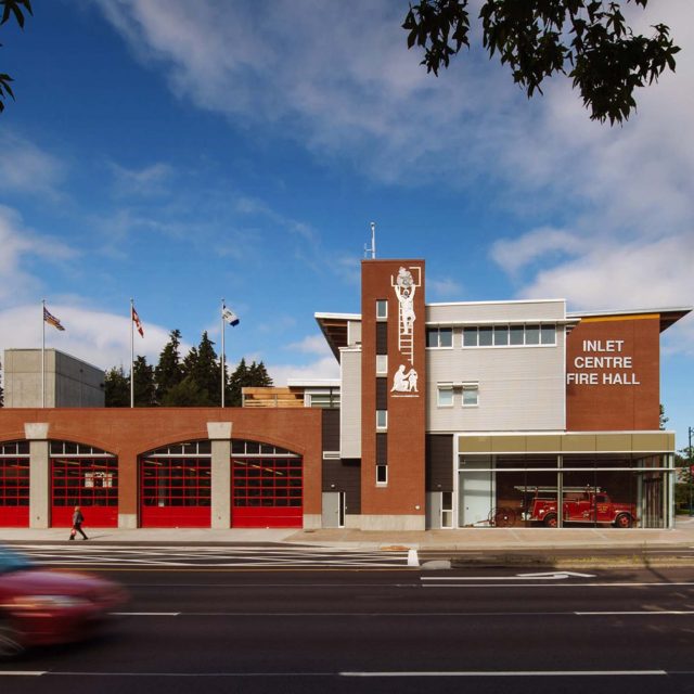 Inlet Centre Firehall Exterior | Chernoff Thompson Architects