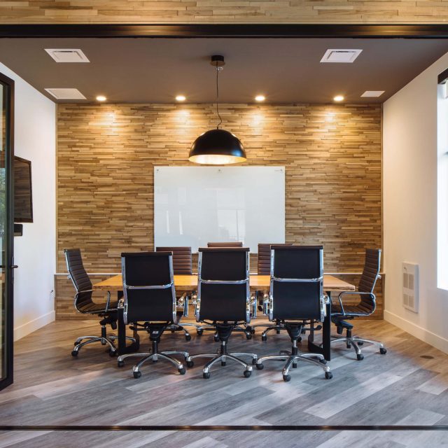 Kenorah Design + Build Office Boardroom Fort Langley