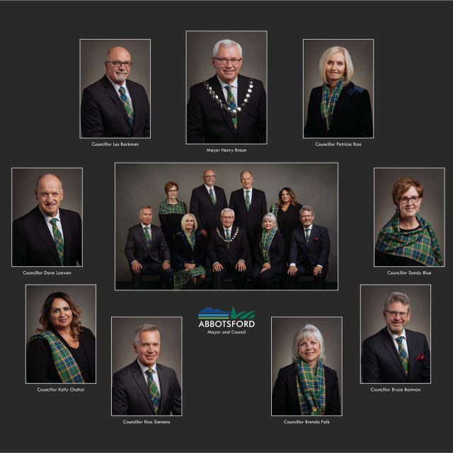 Abbotsford City Council 2018 Portraits