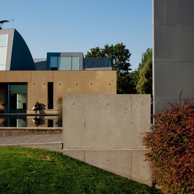 Chapel of St. Ignatius Exterior by Architect Steven Holl