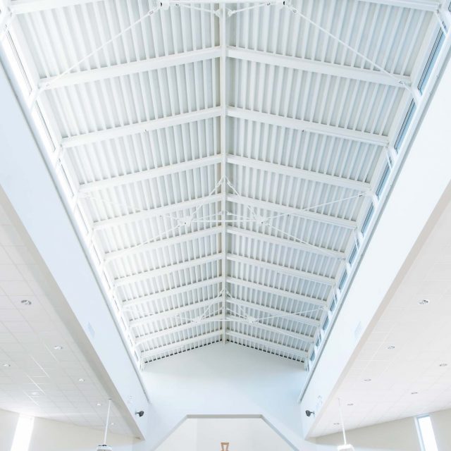 Church Interior Ceiling by Titan Construction