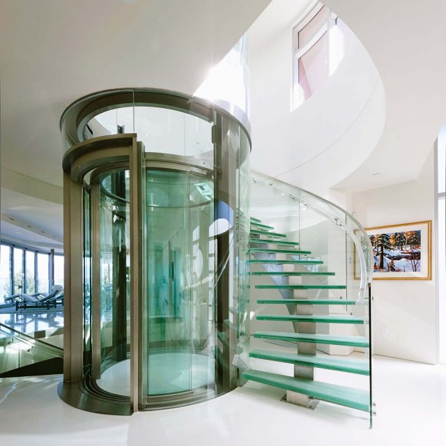 Glass Elevator Design Vancouver | Falcon Homes
