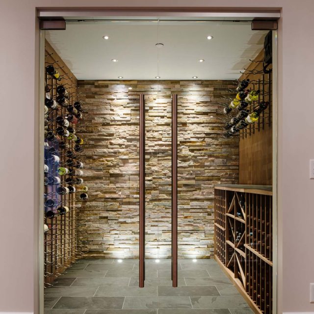 Custom Wine Cellar Design by Rockridge Developments