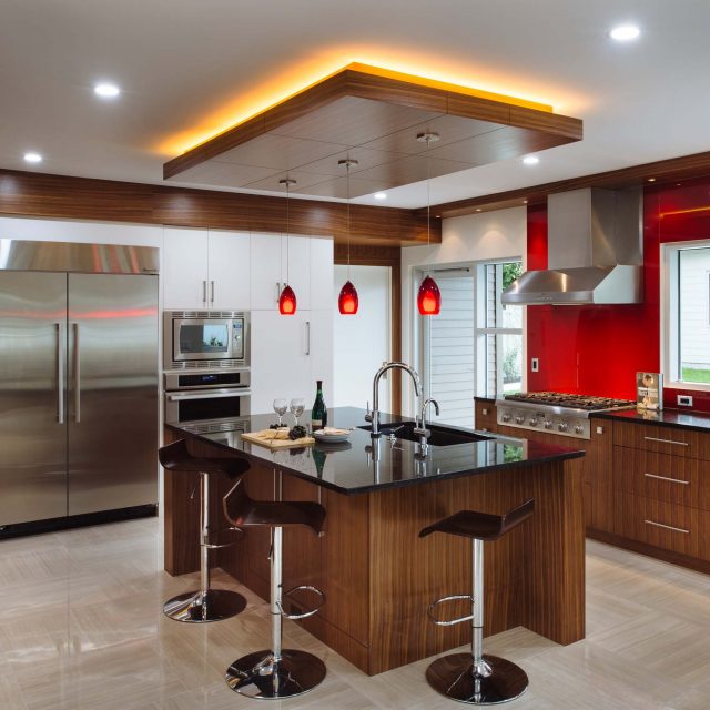 Modern Kitchen Interior by Kenorah Design + Build