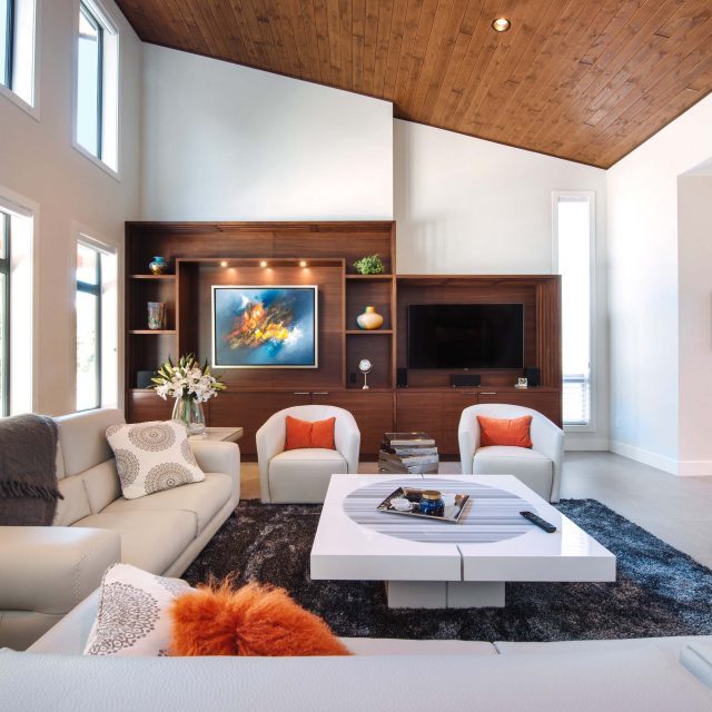 Modern Living Room by Kenorah Design + Build