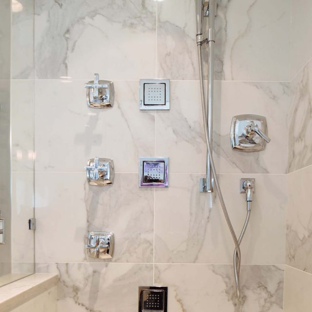 Bathroom Detail by Kenorah Design + Build