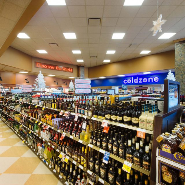 Liquor Store Interior by Summit Brooke Construction