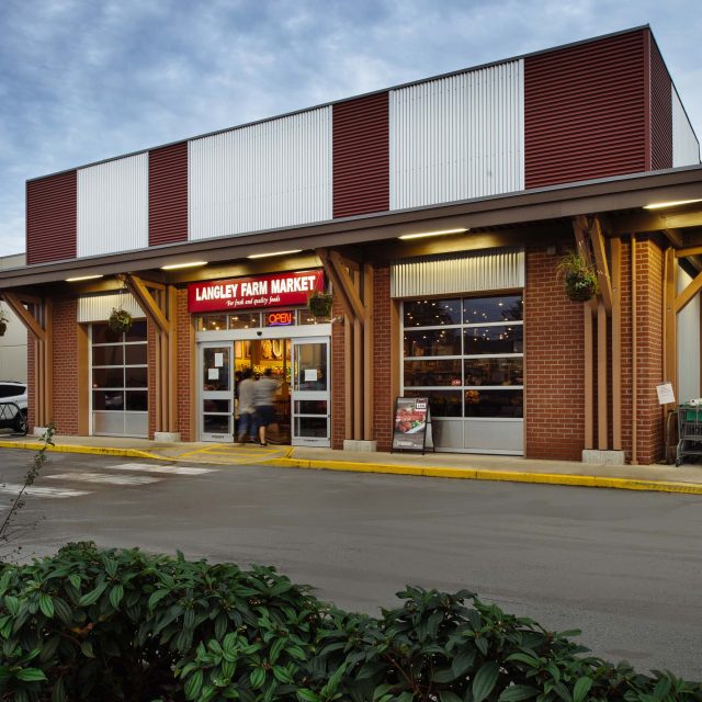 Langley Farm Market Exterior by Titan Construction