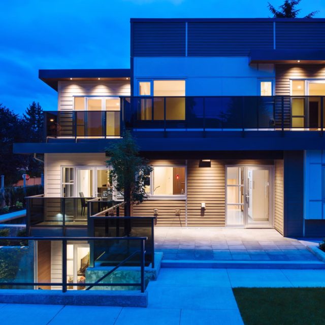 Custom Modern Home Exterior Design | Kenorah Design + Build