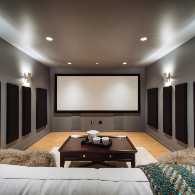 Custom Home Theatre Design | Kenorah Design + Build