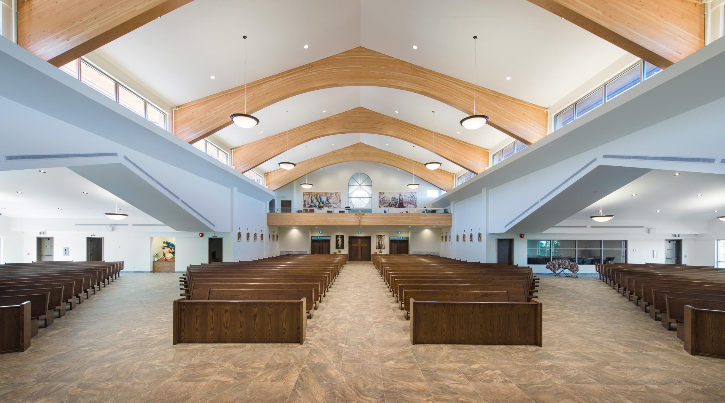 St Clare of Assisi Parish Church Interior Photography by Keystone Architecture