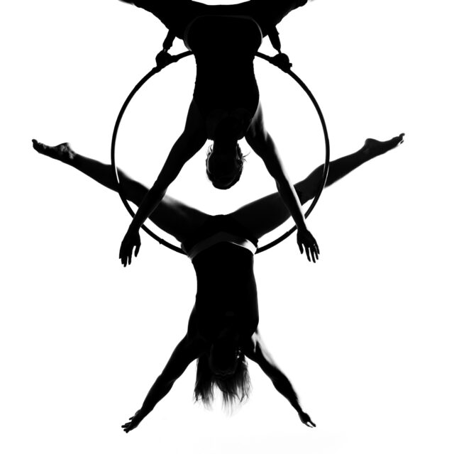 Hoop Dancer Silhouette