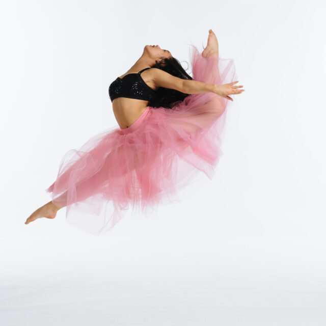 Dancer Jumping in Tutu